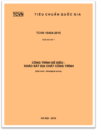 TCVN 10404-2015 - Công Trình Đê Điều - Khảo Sát Địa Chất Công Trình