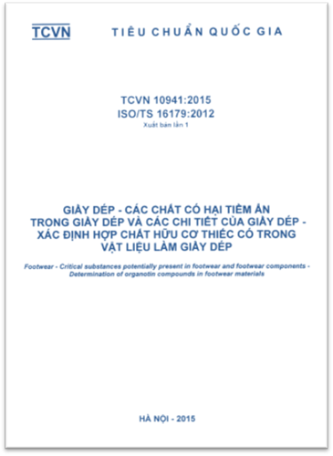 TCVN 10941-2015-ISO - Giầy Dép - Các Chất Có Hại Tiềm Ẩn Trong Giầy Dép Và Các Chi Tiết Của Giầy Dép