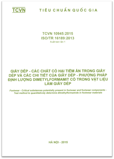 TCVN 10945-2015-ISO - Giầy Dép - Các Chất Có Hại Tiềm Ẩn Trong Giầy Dép Và Các Chi Tiết Của Giầy Dép