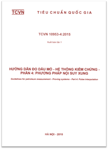 TCVN 10953-4-2015 - Hướng Dẫn Đo Dầu Mỏ - Hệ Thống Kiểm Chứng - Phần 4: Phương Pháp Nội Suy Xung