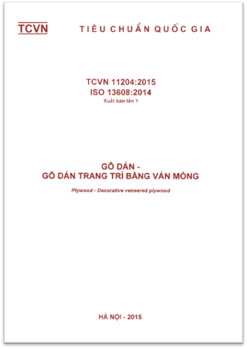 TCVN 11204-2015-ISO - Gỗ Dán - Gỗ Dán Trang Trí Bằng Ván Móng