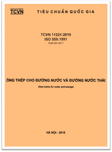 TCVN 11221-2015-ISO - Ống Thép Cho Đường Nước Và Đường Nước Thải