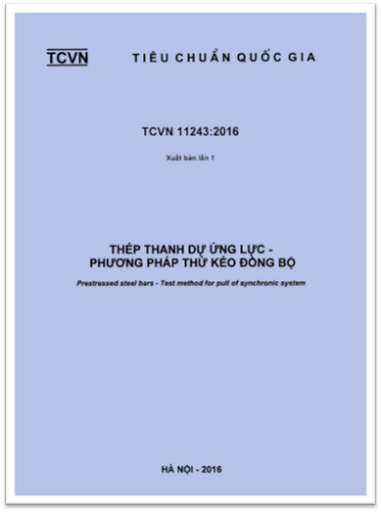 TCVN 11243-2016 - Thép Thanh Dự Ứng Lực - Phương Pháp Thử Kéo Đồng Bộ