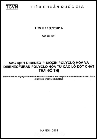 TCVN 11309-2016 - Xác Định Dibenzo-P-Dioxin Polyclo Hóa Và Dibenzofuran Polyclo Hóa Từ Các Lò Đốt