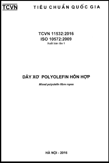 TCVN 11532-2016-ISO - Dây Xơ Polyolefin Hỗn Hợp