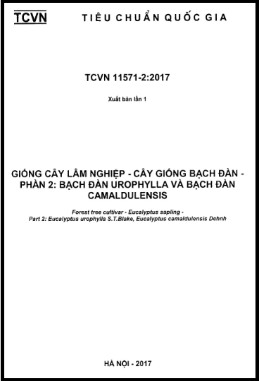 TCVN 11571-2-2017 - Giống Cây Lâm Nghiệp - Cây Giống Bạch Đàn - Phần 2 Bạch Đàn Urophylla