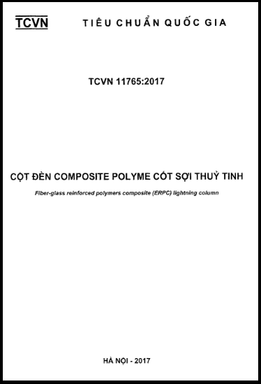 TCVN 11765-2017 - Cột Đèn Composite Polyme Cốt Sợi Thủy Tinh
