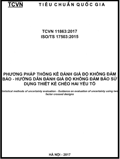 TCVN 11863-2017-ISO - Phương Pháp Thống Kê Đánh Giá Độ Không Đảm Bảo