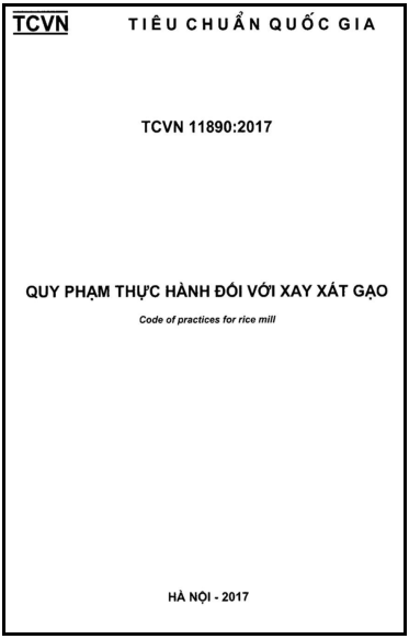 TCVN 11890-2017 - Quy Phạm Thực Hành Đối Với Xay Xát Gạo