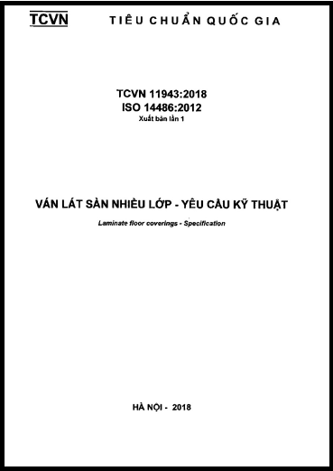 TCVN 11943-2018-ISO - Ván Lát Sàn Nhiều Lớp - Yêu Cầu Kỹ Thuật