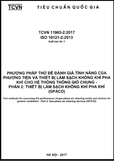 TCVN 11965-2-2017-ISO - Phương Pháp Thử Để Đánh Giá Tính Năng Của Phương Tiện Và Thiết Bị Làm Sạch
