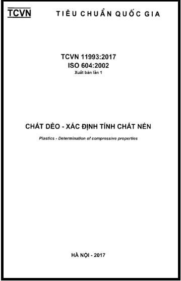 TCVN 11993-2017-ISO - Chất Dẻo - Xác Định Tính Chất Nén