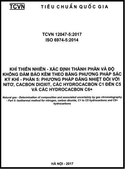 TCVN 12047-5-2017-ISO - Khí Thiên Nhiên - Xác Định Thành Phần Và Độ Không Đảm Bảo