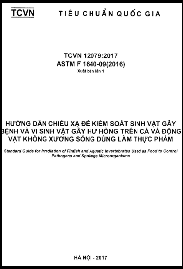 TCVN 12079-2017 - Hướng Dẫn Chiếu Xạ Để Kiểm Soát Sinh Vật Gây Bệnh Và Vi Sinh Vật Gây Hư Hỏng