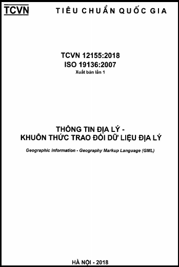 TCVN 12155-2018-ISO - Thông Tin Địa Lý - Khuôn Thức Trao Đổi Dữ Liệu Địa Lý