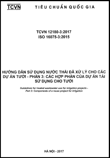 TCVN 12180-3-2017-ISO - Hướng Dẫn Sử Dụng Nước Thải Đã Xử Lý Cho Các Dự Án Tưới - Phần 3