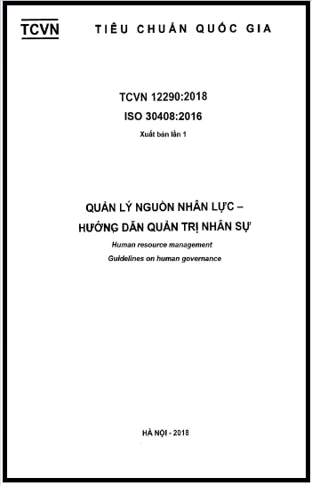 TCVN 12290-2018-ISO - Quản Lý Nguồn Nhân Lực - Hướng Dẫn Quản Trị Nhân Sự