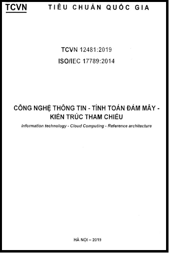TCVN 12481-2019-ISO - Công Nghệ Thông Tin - Tính Toán Đám Mây - Kiến Trúc Tham Chiếu