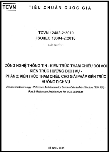 TCVN 12482-2-2019-ISO - Công Nghệ Thông Tin - Kiến Trúc Tham Chiếu Cho Kiến Trúc Hướng Dịch Vụ