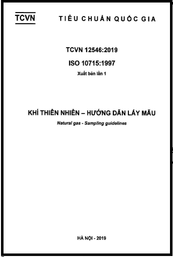 TCVN 12546-2019-ISO - Khí Thiên Nhiên - Hướng Dẫn Lấy Mẫu