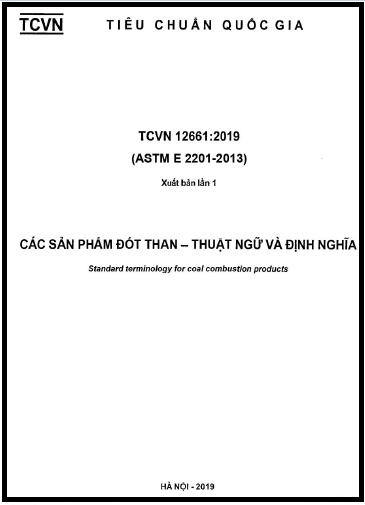 TCVN 12661-2019 - Các Sản Phẩm Đốt Than - Thuật Ngữ Và Định Nghĩa