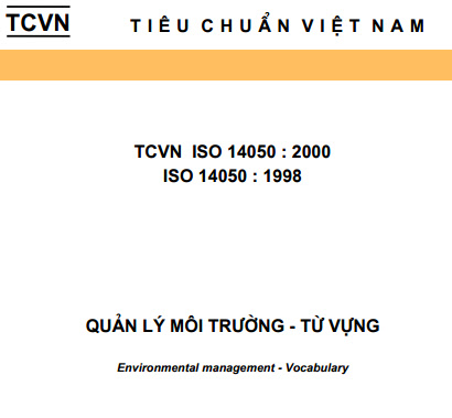 TCVN 14050-2000 - Quản Lý Môi Trường - Từ Vựng