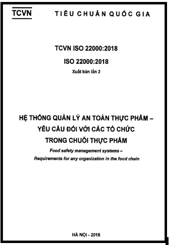 TCVN 22000-2018-ISO - Hệ Thống Quản Lý An Toàn Thực Phẩm - Yêu Cầu Đối Với Các Tổ Chức