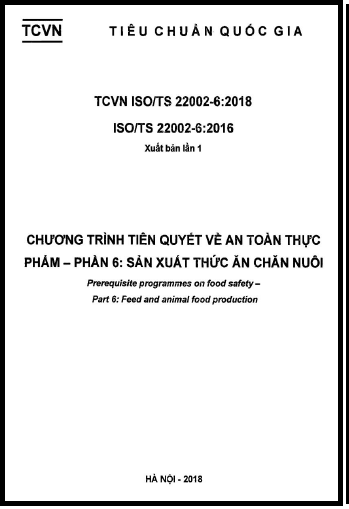 TCVN 22002-6-2018-ISO - Chương Trình Tiên Quyết Về An Toàn Thực Phẩm - Phần 6