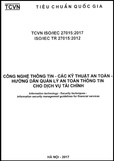 TCVN 27015-2017-ISO - Công Nghệ Thông Tin - Các Kỹ Thuật An Toàn - Hướng Dẫn Quản Lý An Toàn