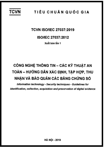 TCVN 27037-2019-ISO - Công Nghệ Thông Tin - Các Kỹ Thuật An Toàn - Hướng Dẫn Xác Định, Tập Hợp
