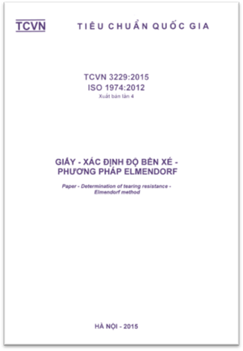 TCVN 3229-2015-ISO - Giấy - Xác Định Độ Bền Xé - Phương Pháp Elmendorf