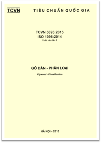 TCVN 5695-2015-ISO - Gỗ Dán - Phân Loại