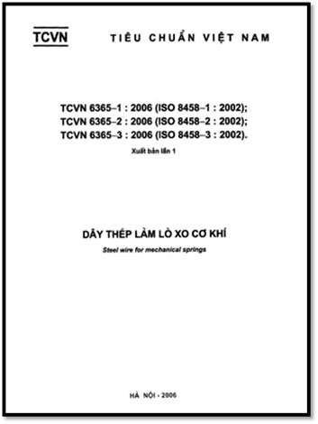 TCVN 6365-1-2006-ISO - Dây Thép Làm Lò Xo Cơ Khí - Phần 1 Yêu Cầu Chung