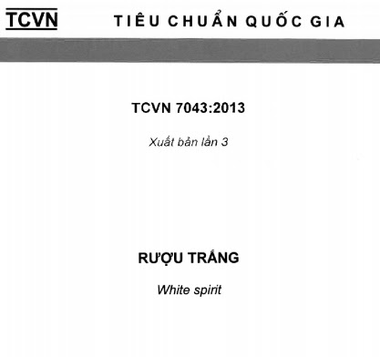 TCVN 7043-2013 - Rượu Trắng