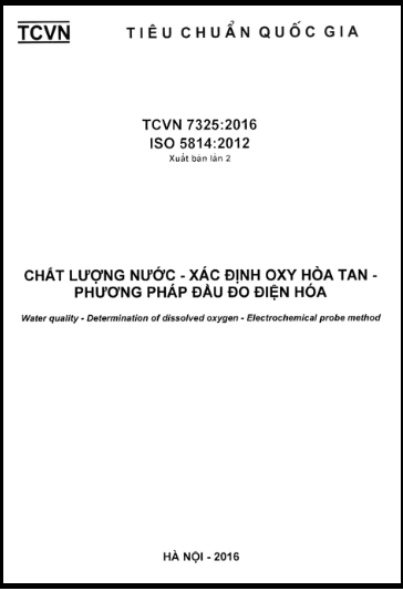 TCVN 7325-2016-ISO - Chất Lượng Nước - Xác Định Oxy Hòa Tan - Phương Pháp Đầu Đo Điện Hóa