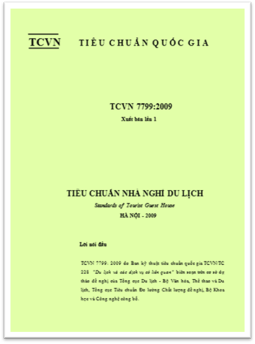 TCVN 7799-2009 - Tiêu Chuẩn Nhà Nghỉ Du Lịch