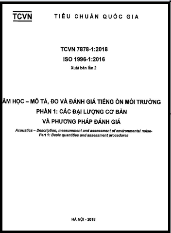 TCVN 7878-1-2018-ISO - Âm Học, Mô Tả, Đo Và Đánh Giá Tiếng Ồn Môi Trường - Phần 1