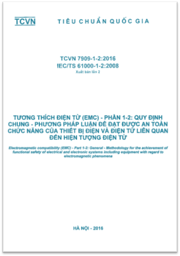 TCVN 7909-1-2-2016 - Tương Thích Điện Từ (EMC) - Phần 1-2 Quy Định Chung - Phương Pháp Luận