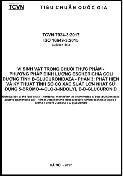 TCVN 7924-3-2017-ISO - Vi Sinh Vật Trong Chuỗi Thực Phẩm - Phương Pháp Định Lượng