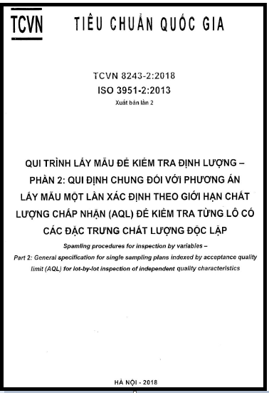TCVN 8243-2-2018-ISO - Quy Trình Lấy Mẫu Để Kiểm Tra Định Lượng - Phần 2
