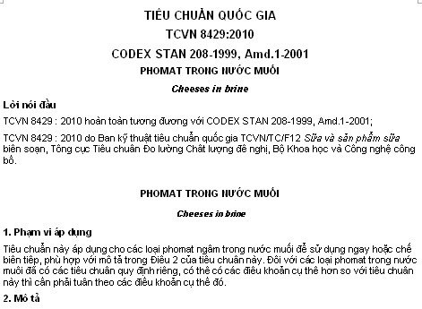 TCVN 8429-2010 - Phomat Trong Nước Muối