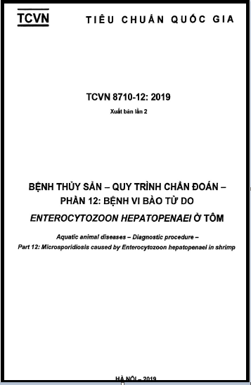 TCVN 8710-12-2019 - Bệnh Thủy Sản - Quy Trình Chẩn Đoán - Phần 12 Bệnh Vi Bảo Tử