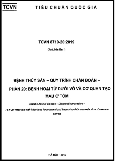 TCVN 8710-20-2019 - Bệnh Thủy Sản - Quy Trình Chẩn Đoán - Phần 20 Bệnh Hoại Tử Dưới Vỏ