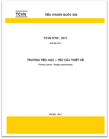 TCVN 8793-2011 - Trường Tiểu Học – Yêu Cầu Thiết Kế
