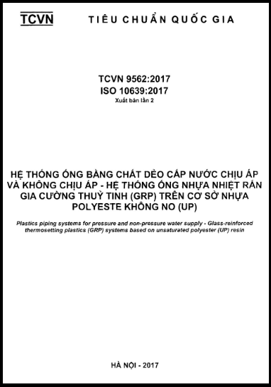 TCVN 9562-2017-ISO - Hệ Thống Ống Bằng Chất Dẻo Cấp Nước Chịu Áp Và Không Chịu Áp - Hệ Thống Ống