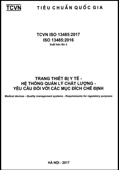 TCVN ISO 13485-2017 - Trang Thiết Bị Y Tế - Hệ Thống Quản Lý Chất Lượng