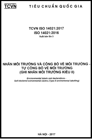 TCVN ISO 14021-2017-ISO - Nhãn Môi Trường Và Công Bố Về Môi Trường - Tự Công Bố Về Môi Trường