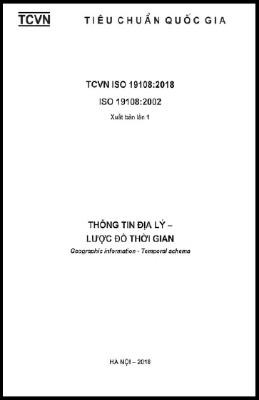 TCVN ISO 19108-2018-ISO - Thông Tin Địa Lý - Lược Đồ Thời Gian
