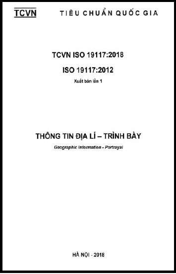 TCVN ISO 19117-2018-ISO - Thông Tin Địa Lý - Trình Bày