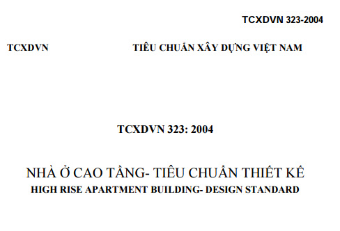 TCXDVN 323-2004 - Nhà Ở Cao Tầng - Tiêu Chuẩn Thiết Kế